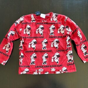 Zara Disney long sleeve shirt size 3-4 years